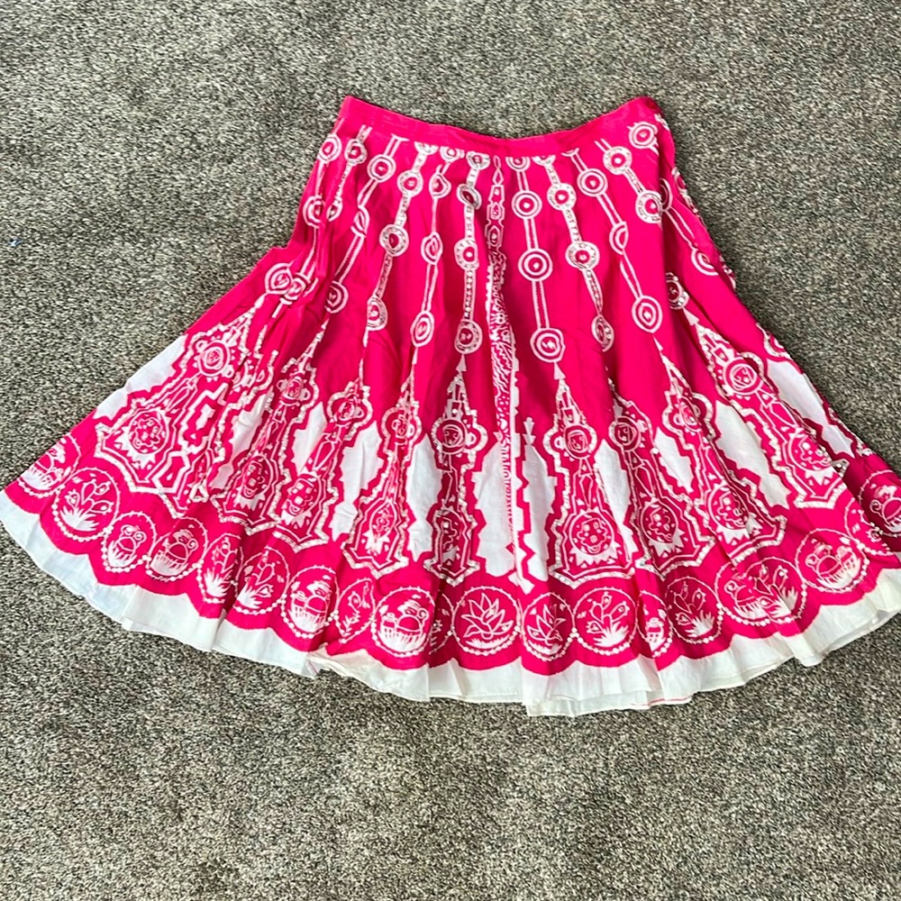 100% Cotton Angie A-line skirt, size M